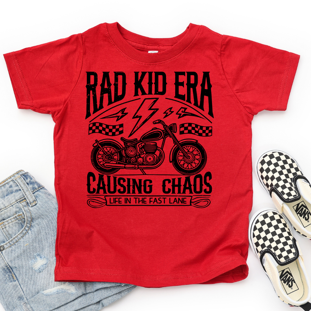 Rad Kid Era Toddler Graphic Tee