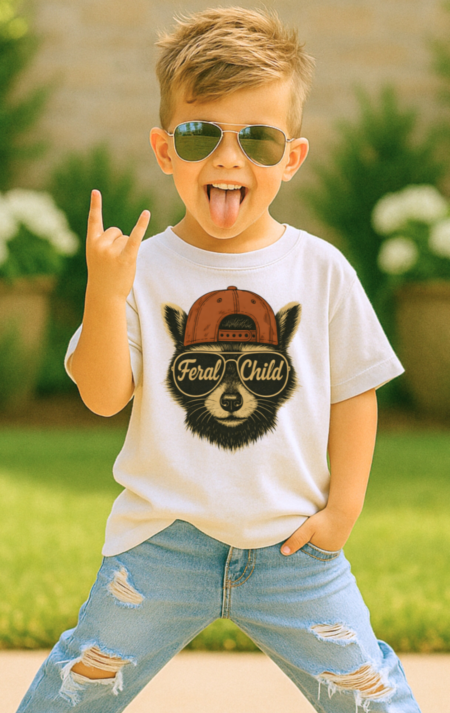 Feral Child Toddler Graphic Tee
