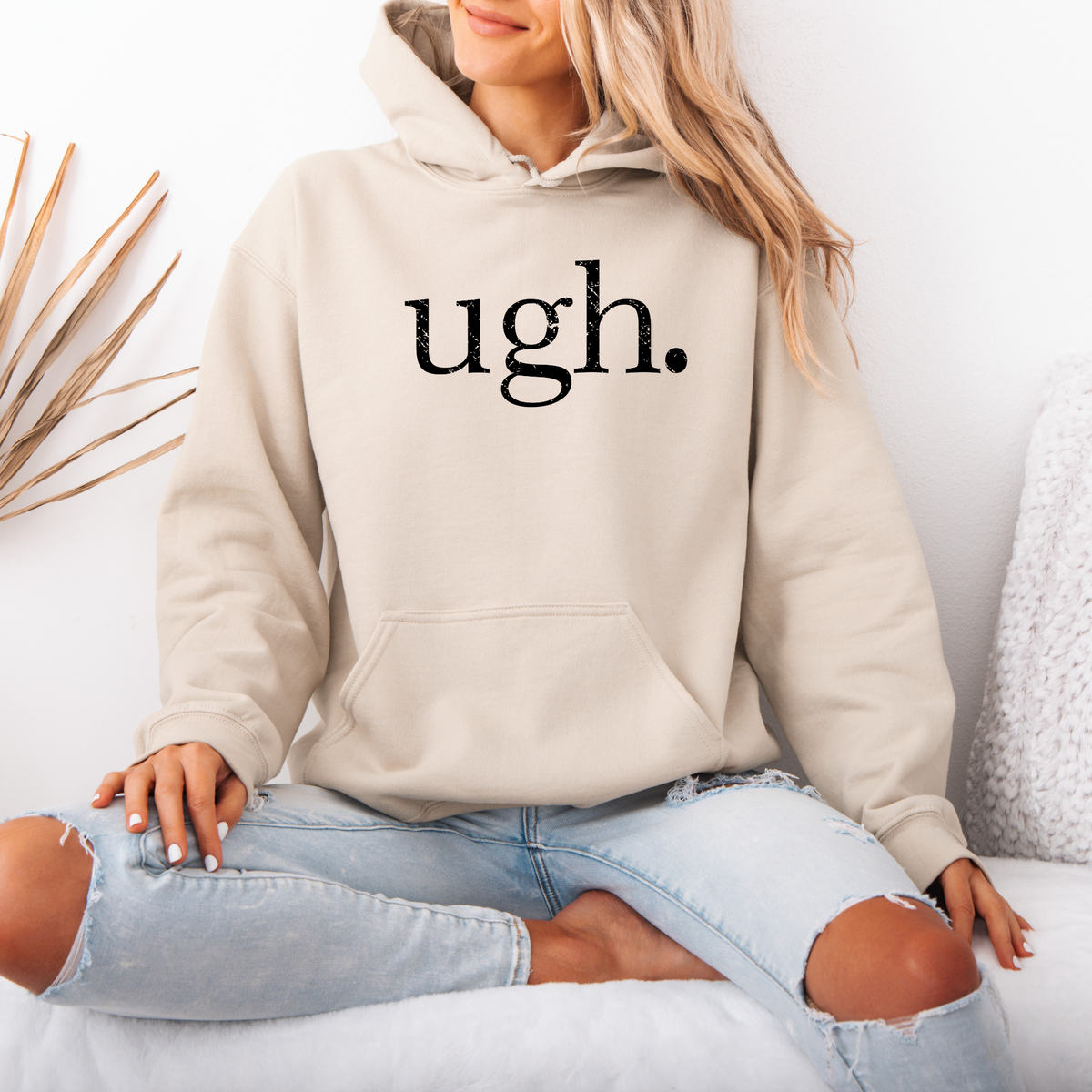 Ugh. | Minimalist Crewneck Sweatshirt & Hoodie