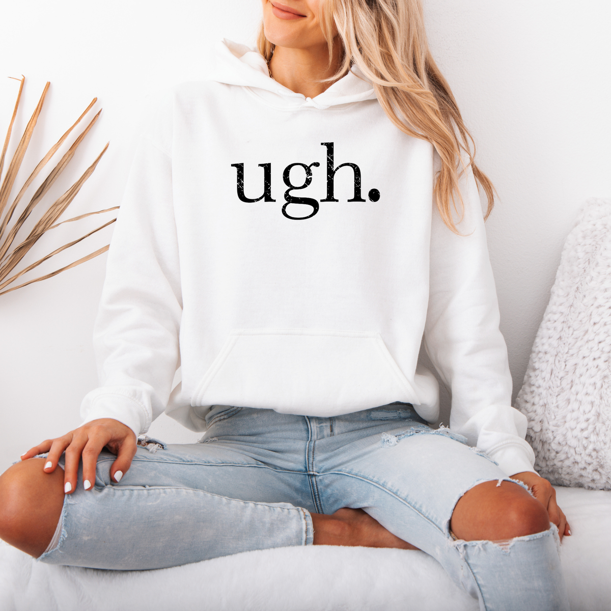 Ugh. | Minimalist Crewneck Sweatshirt & Hoodie