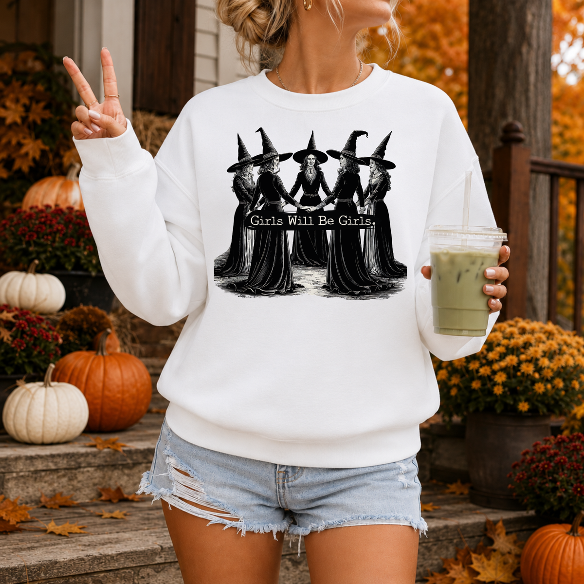 Girls Will Be Girls | Witchy Halloween Apparel