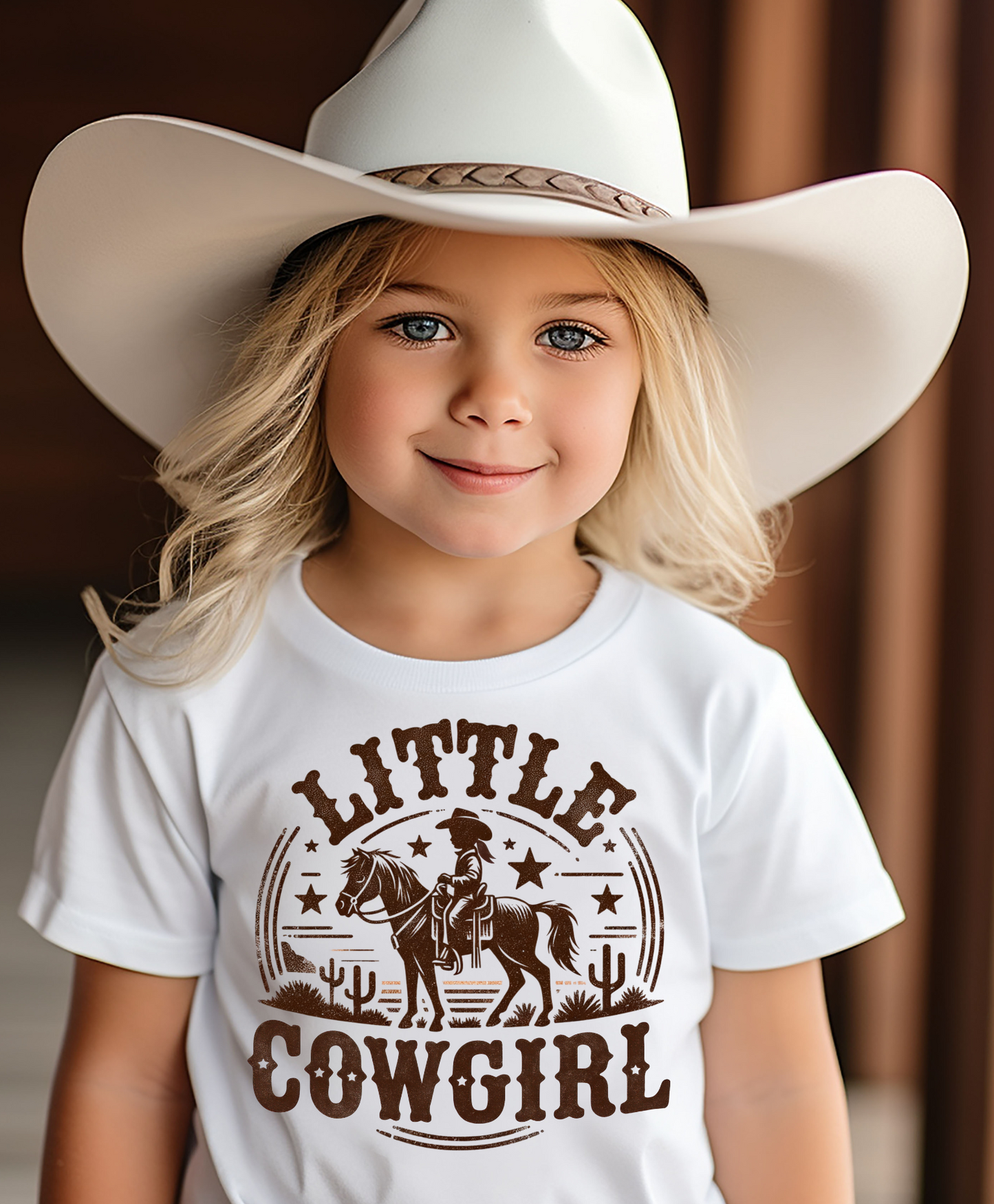 Little Cowgirl Kids Graphic Tee