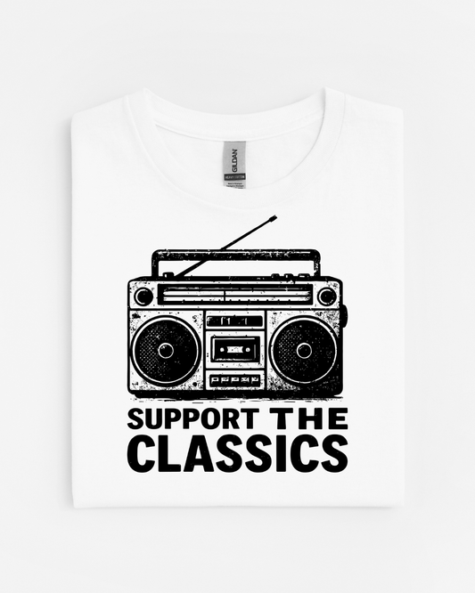Support The Classics (Retro 80s Tee)